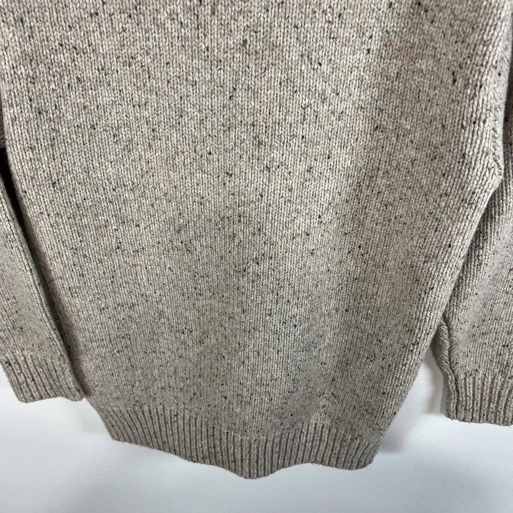 Aritzia Wilfred Free Button Up Grandpa Cardigan Wool Blend Tan Women's Sz‎ 2XS